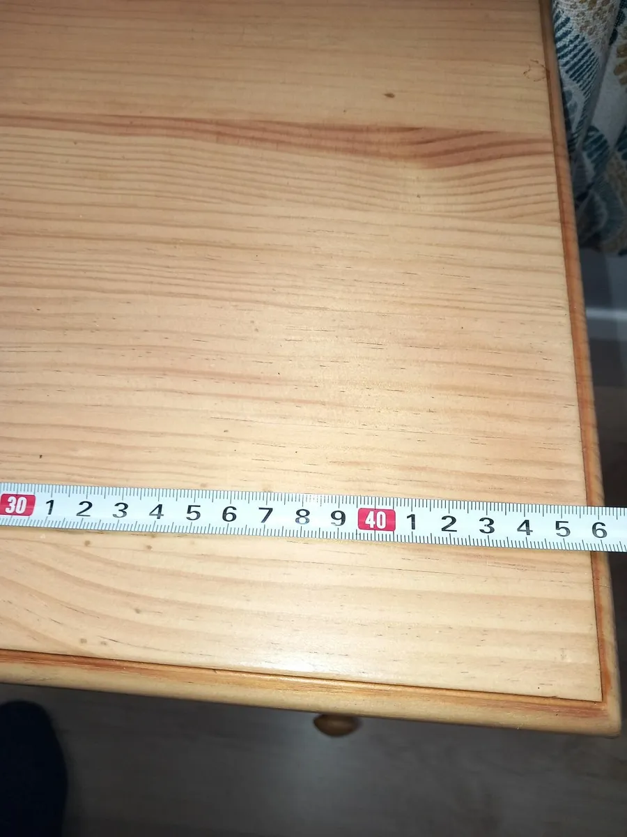 Two solid pine lockers - Image 4