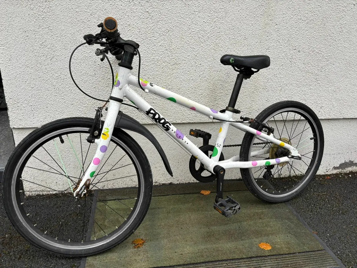 Frog 52 Kids Bike White