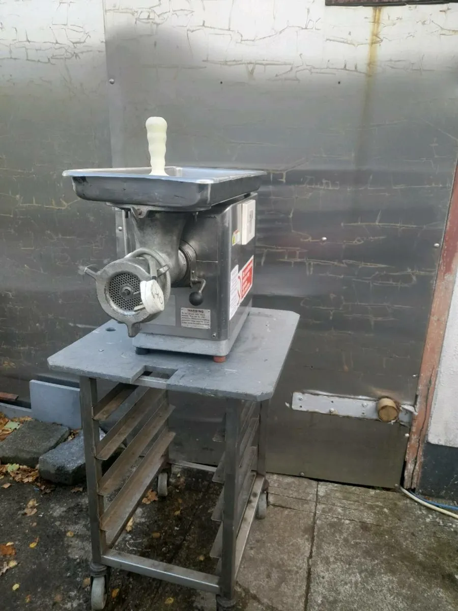 Single phasr 1.5 hp. Electric meat mincer