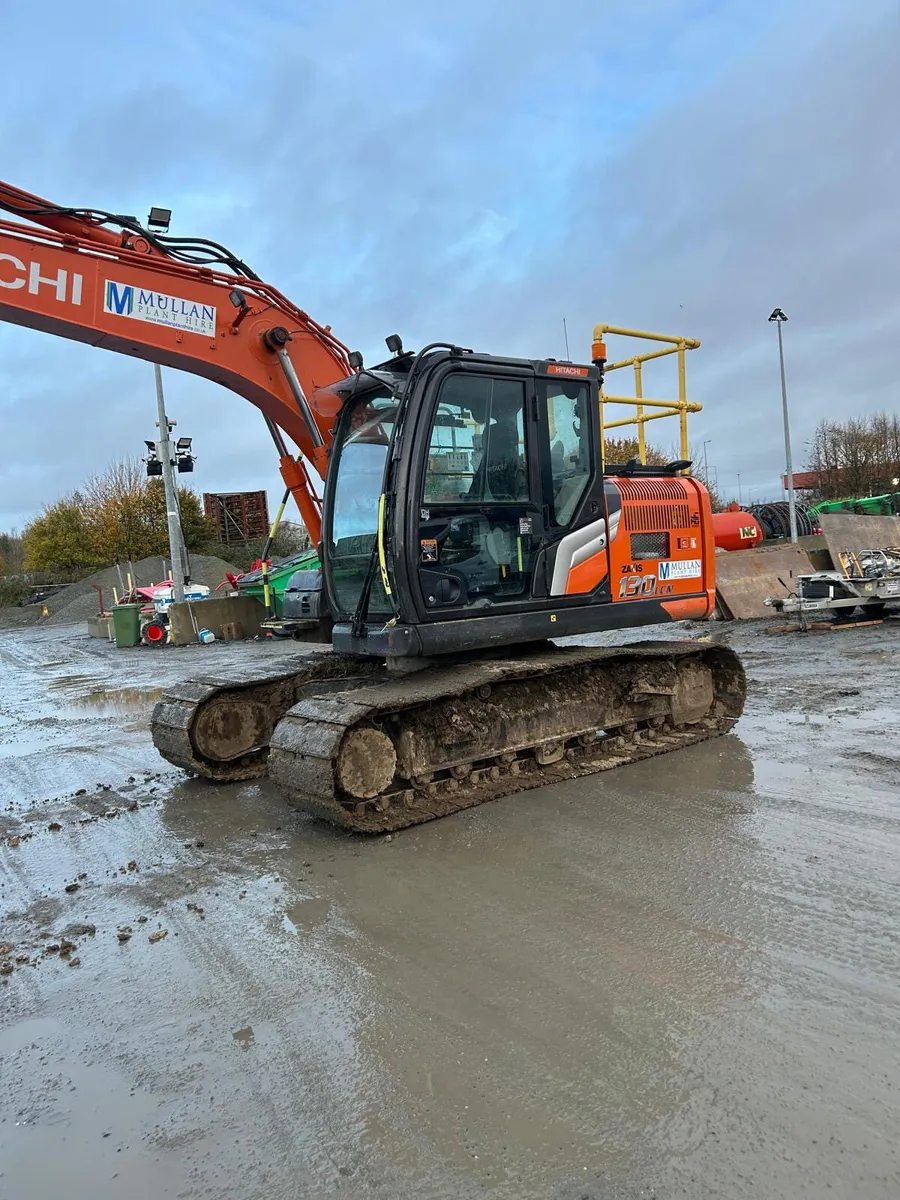 2022 Hitachi ZX130 Only 3775Hrs - MULLANS - Image 1