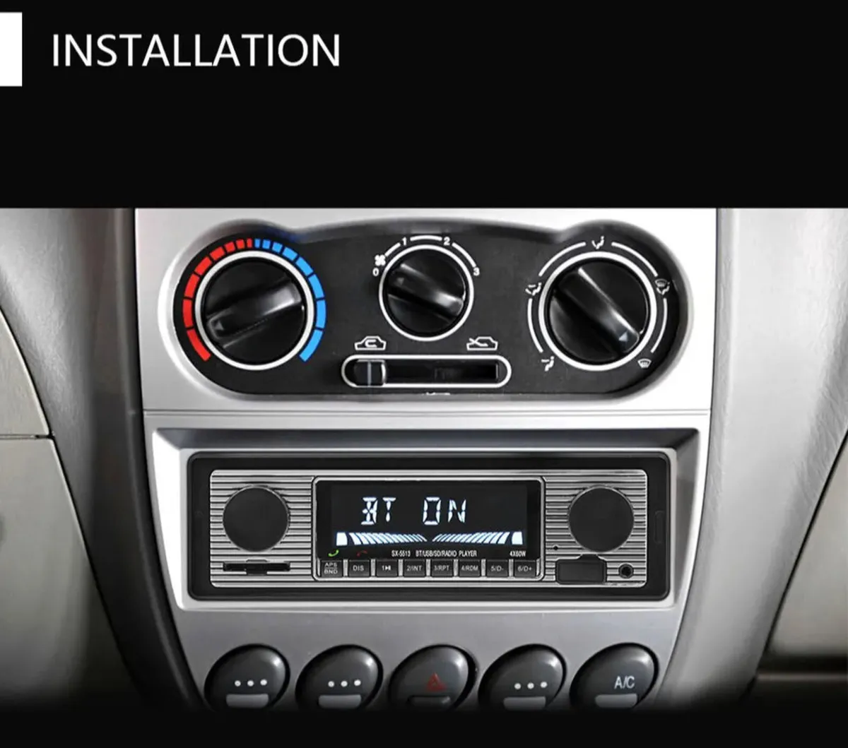 Retro Style Radio Bluetooth Stereo - Image 2