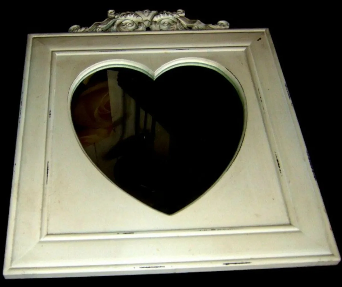 Vintage Shabby Chic Mirror - Image 2