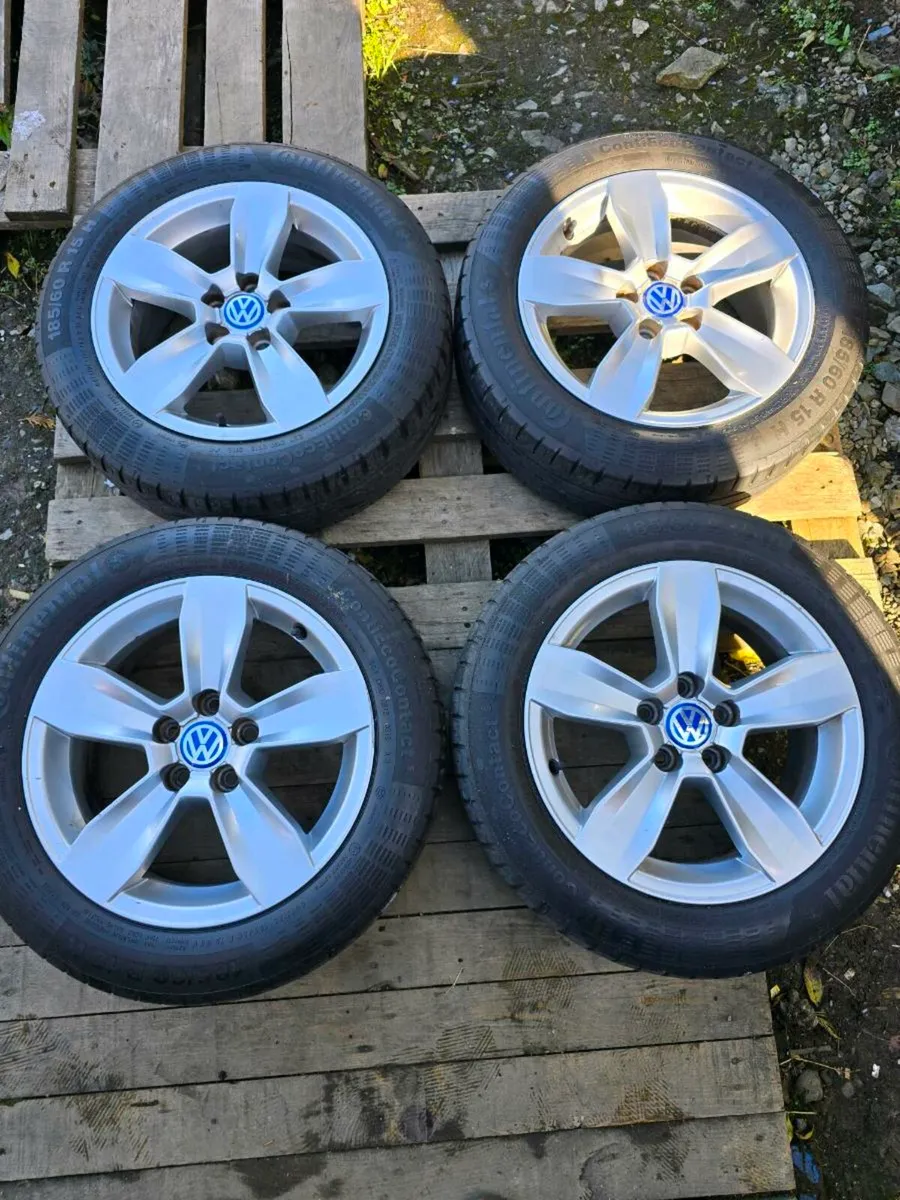 15" 5x100, Polo,Fabia,Rapid,Ibiza etc Clean . - Image 1