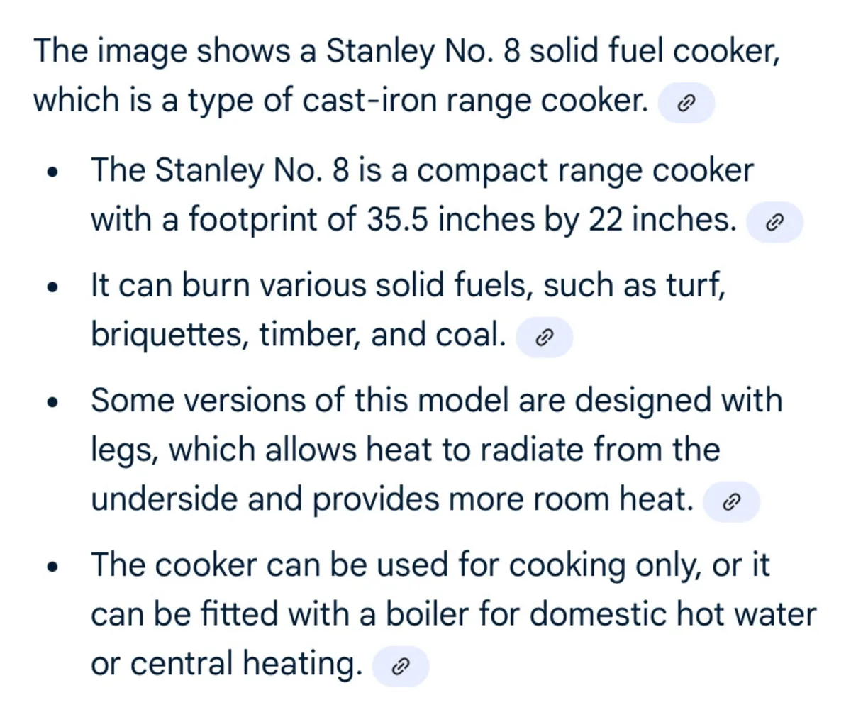 Stanley no 8 cooker - Image 3