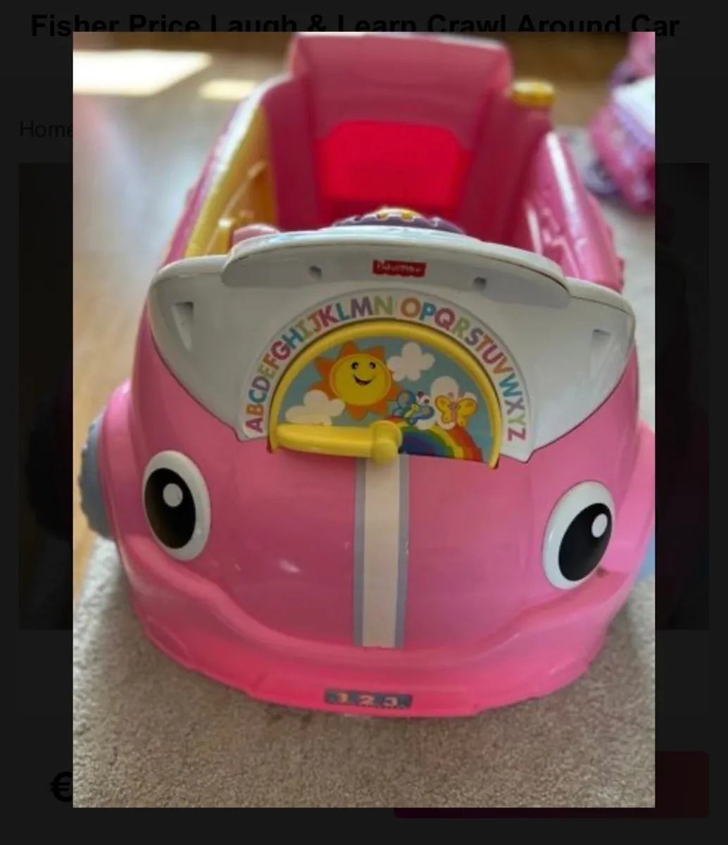 Fisher Price Laugh & Learn Crawl Around Car - Image 2