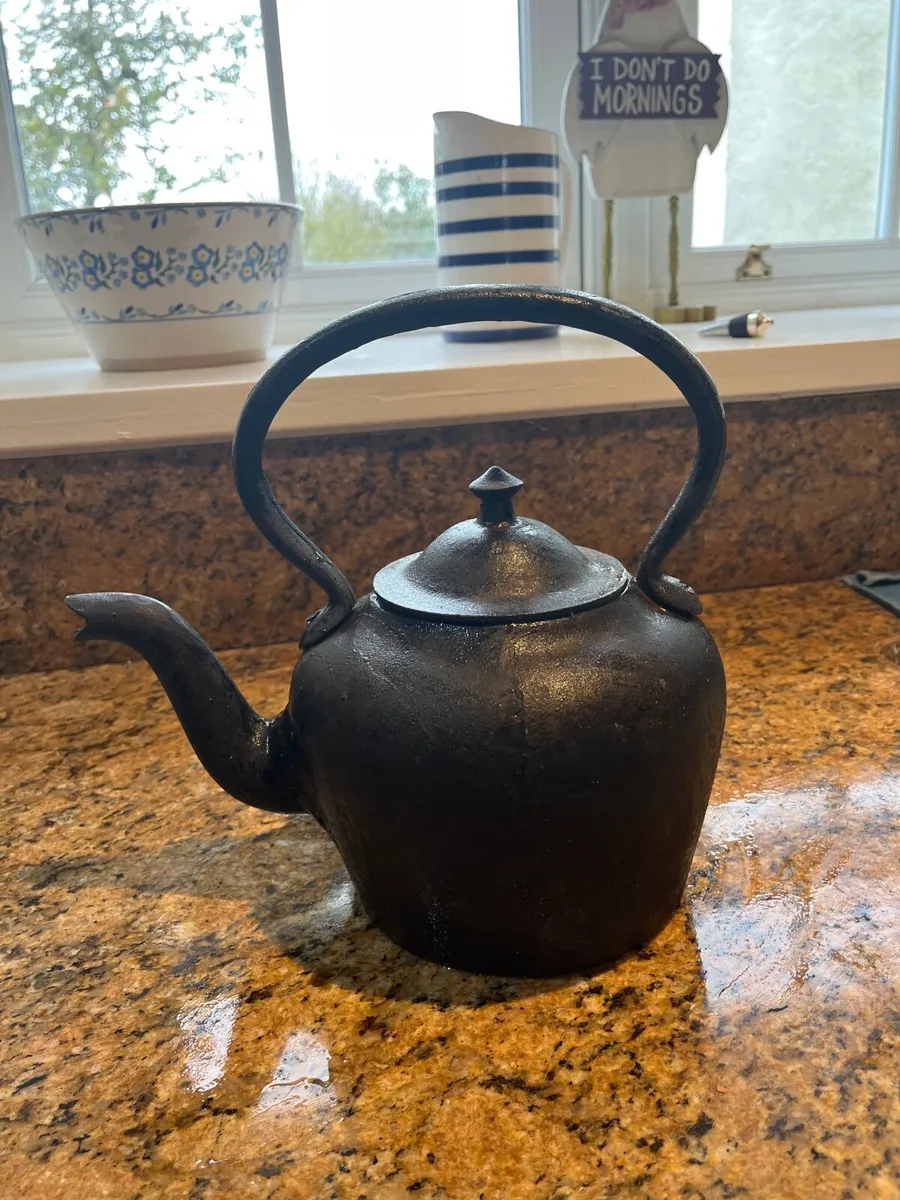 Cast iron kettle