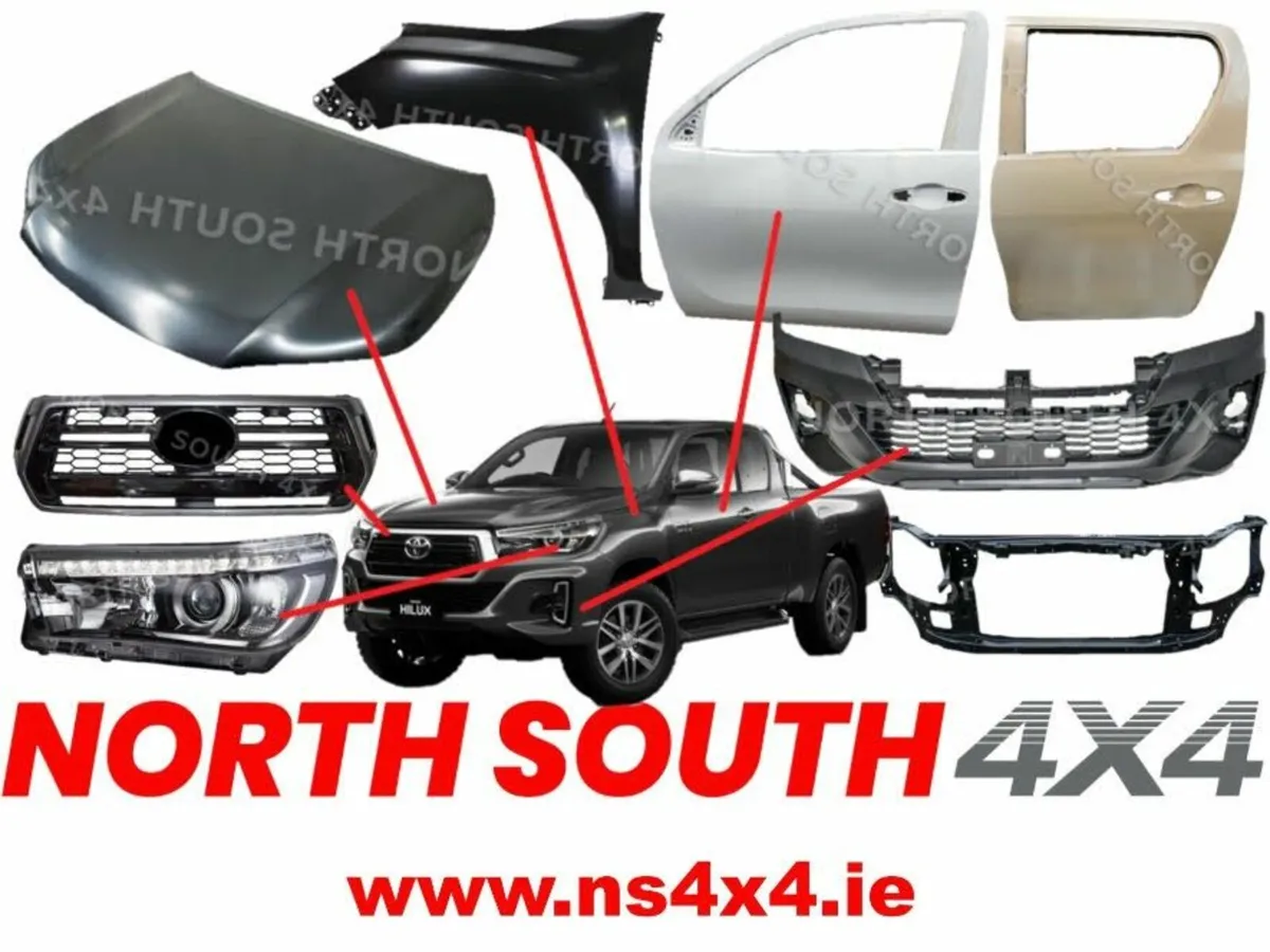 Toyota Hilux Parts and Accessories 2016 - 2025 - Image 1