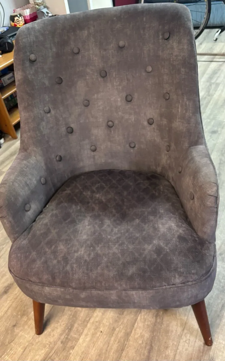 Grey Armchair - Image 2