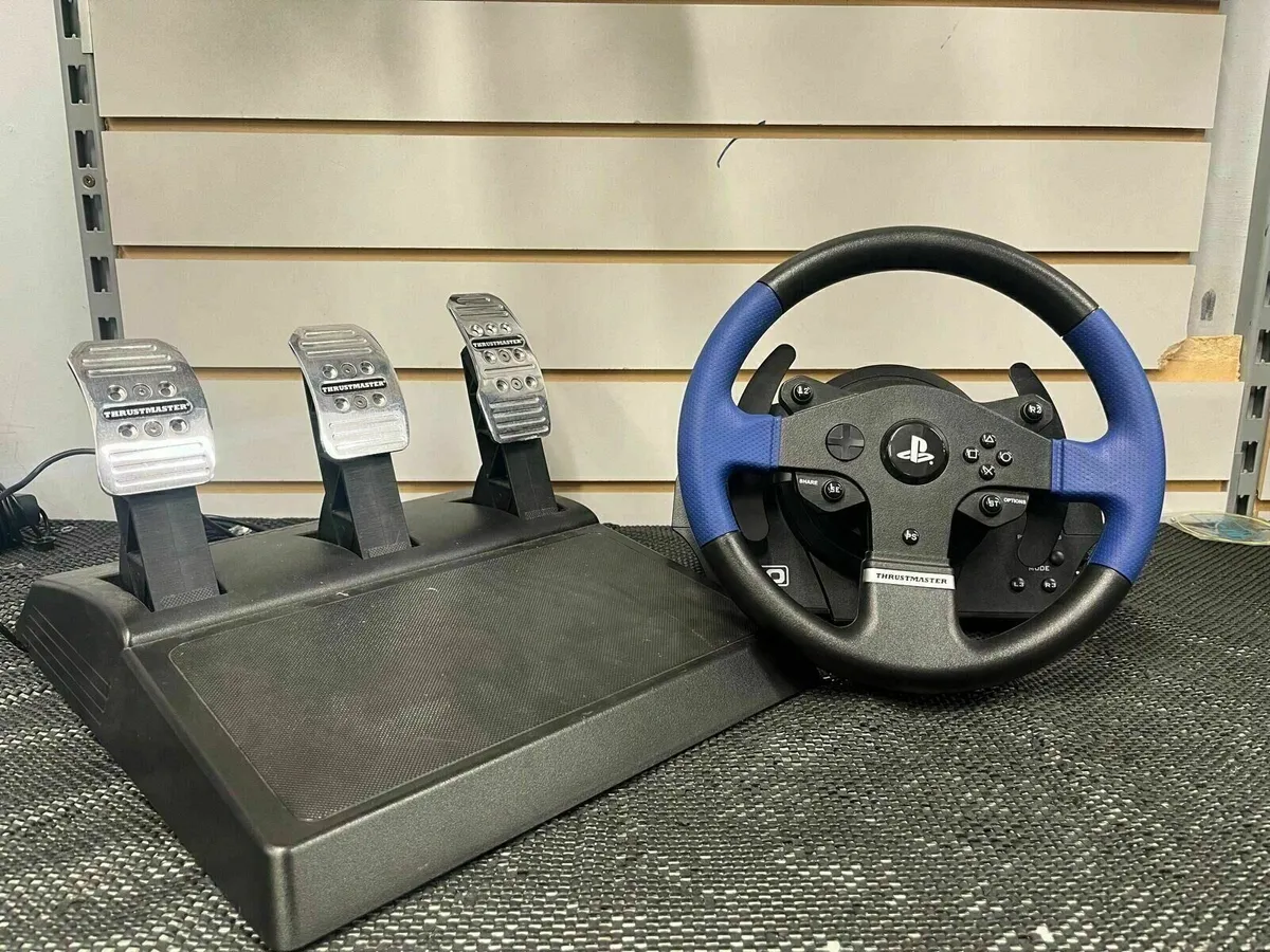 PS T150 Pro Wheel & Pedals - Image 1