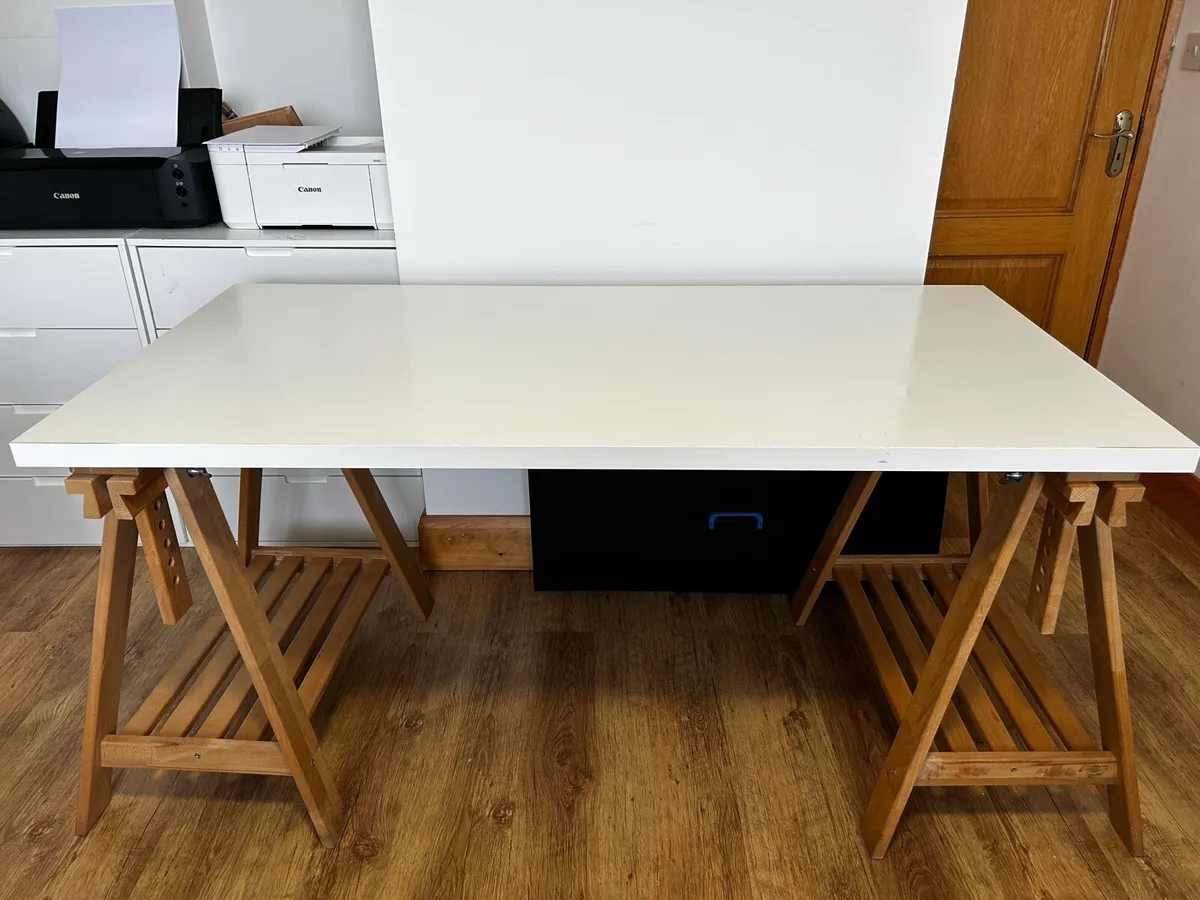 IKEA Lagkapten/Mittback desk