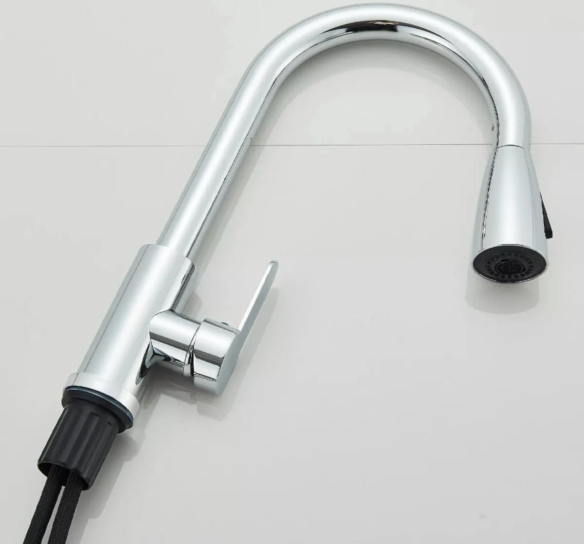 Kitchen Sink Tap Mixer Pull Out Spray Head - Image 3