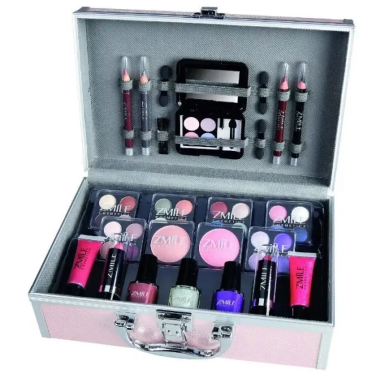 42pc Vanity Case  Beauty Cosmetic Set Travel - Image 3