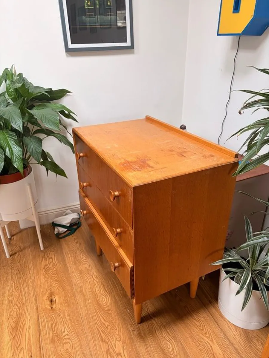 mid century chest of drawers - Image 3