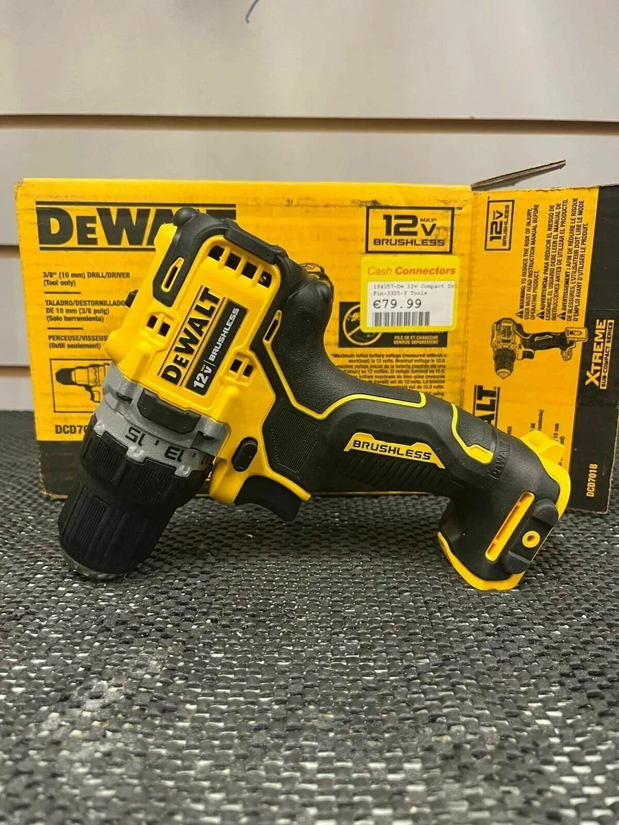 DeWalt 12v Compact Drill - Image 1