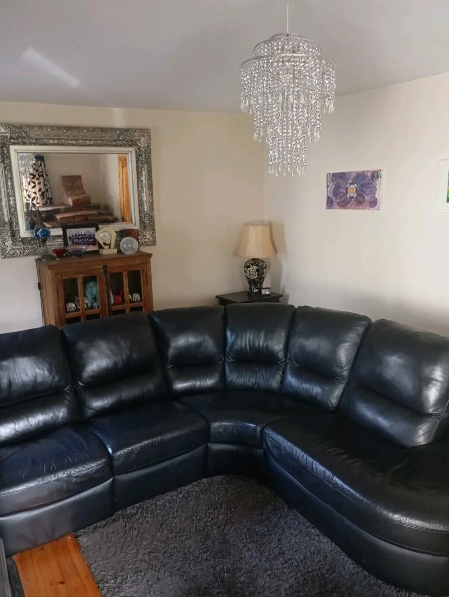 Leather Sofa - Image 1