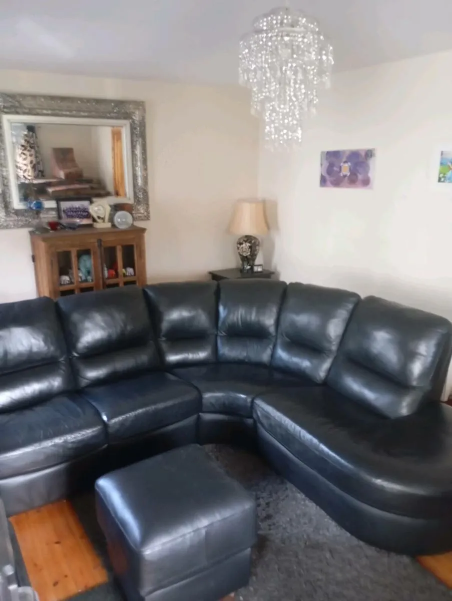 Leather Sofa - Image 4