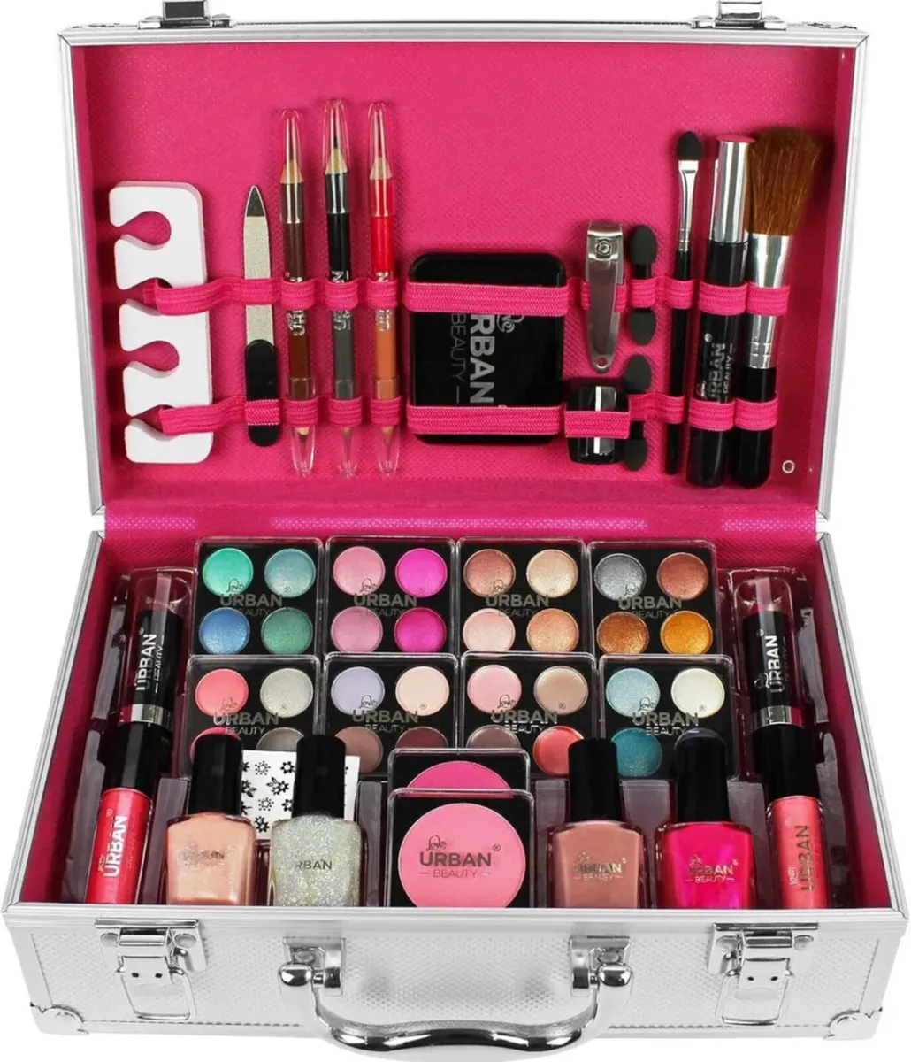 60pc Vanity Case Beauty Cosmetic Set - Image 2