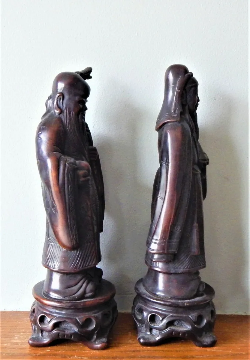 2 Vintage Oriental Figures - Image 2