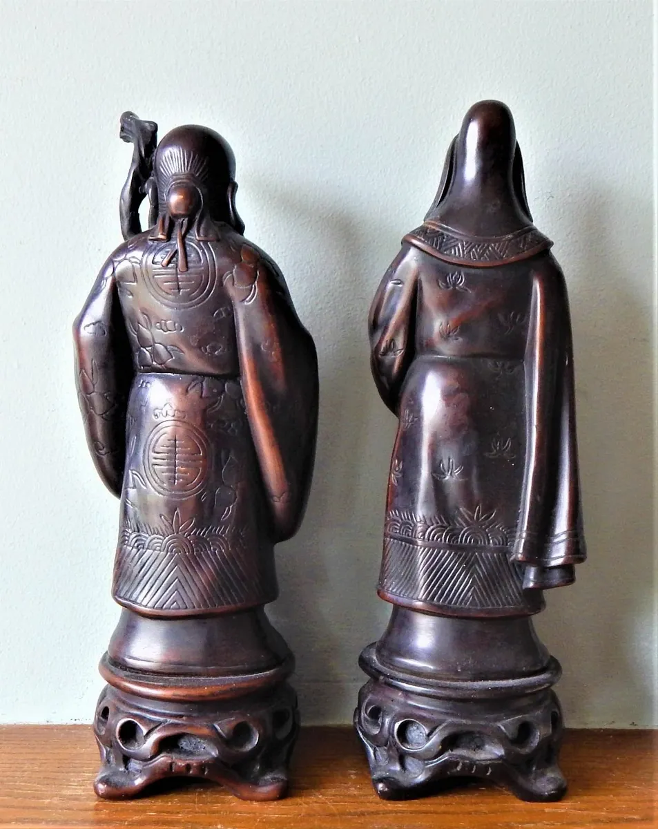 2 Vintage Oriental Figures - Image 4