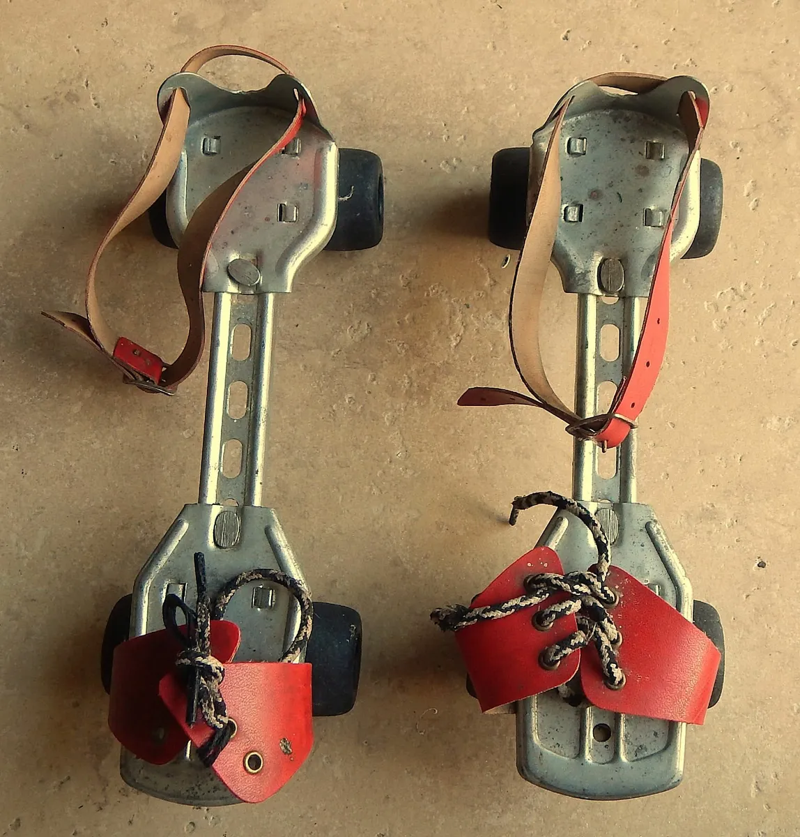 Pair of Vintage Adjustable Roller Skates - Image 3