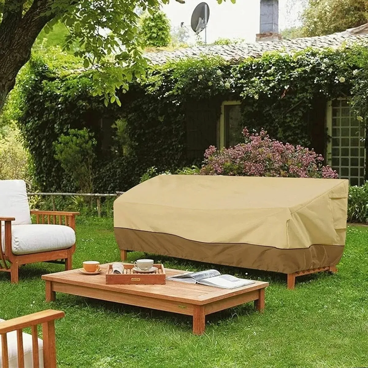 Garden Sofa Cover, Waterproof and UV-Resistant - Image 3