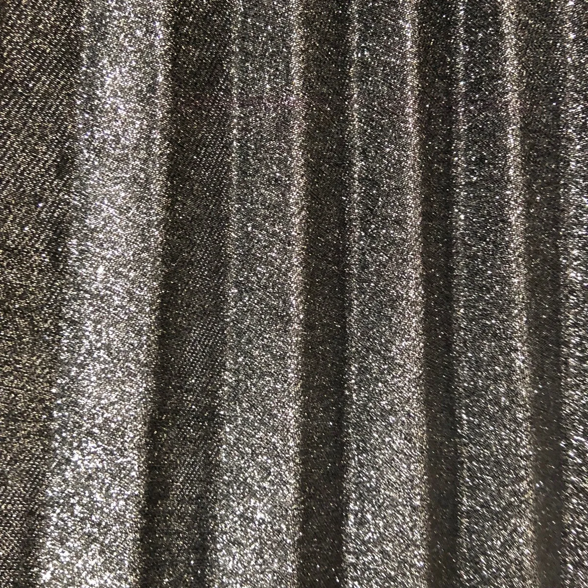 Silver / Black Sparkly Skirt - Image 4