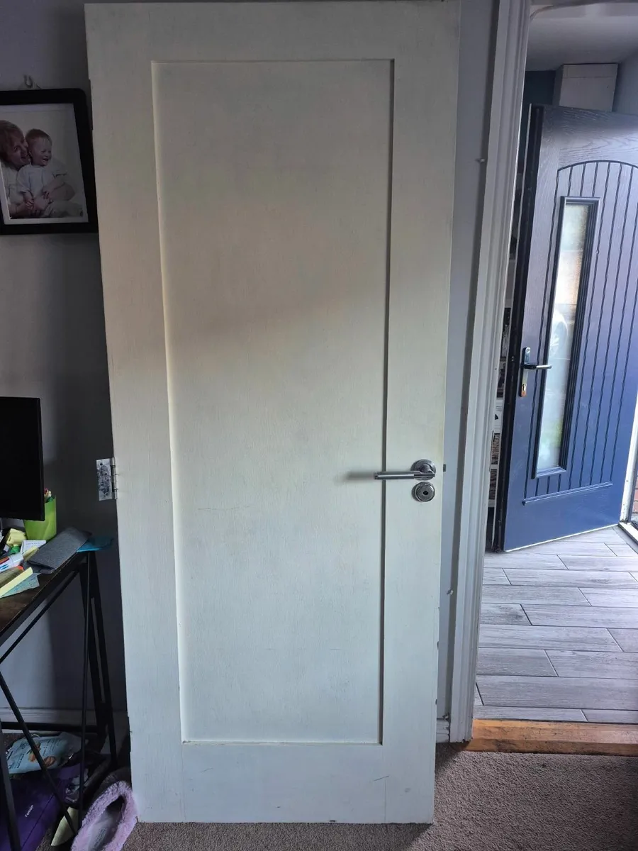 Solid Wood Single Panel Doors - Image 1