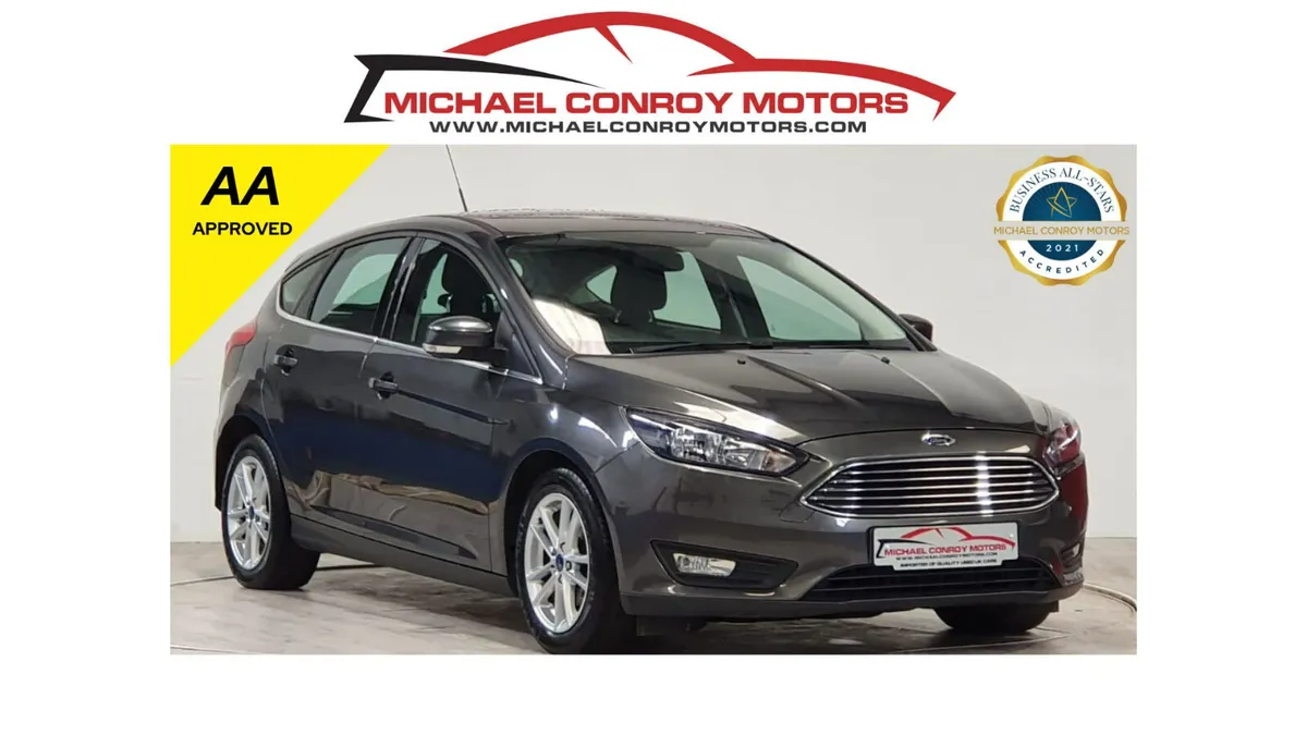 Ford Focus 2018 ZETEC - FINANCE FROM €60 P/W - Image 1