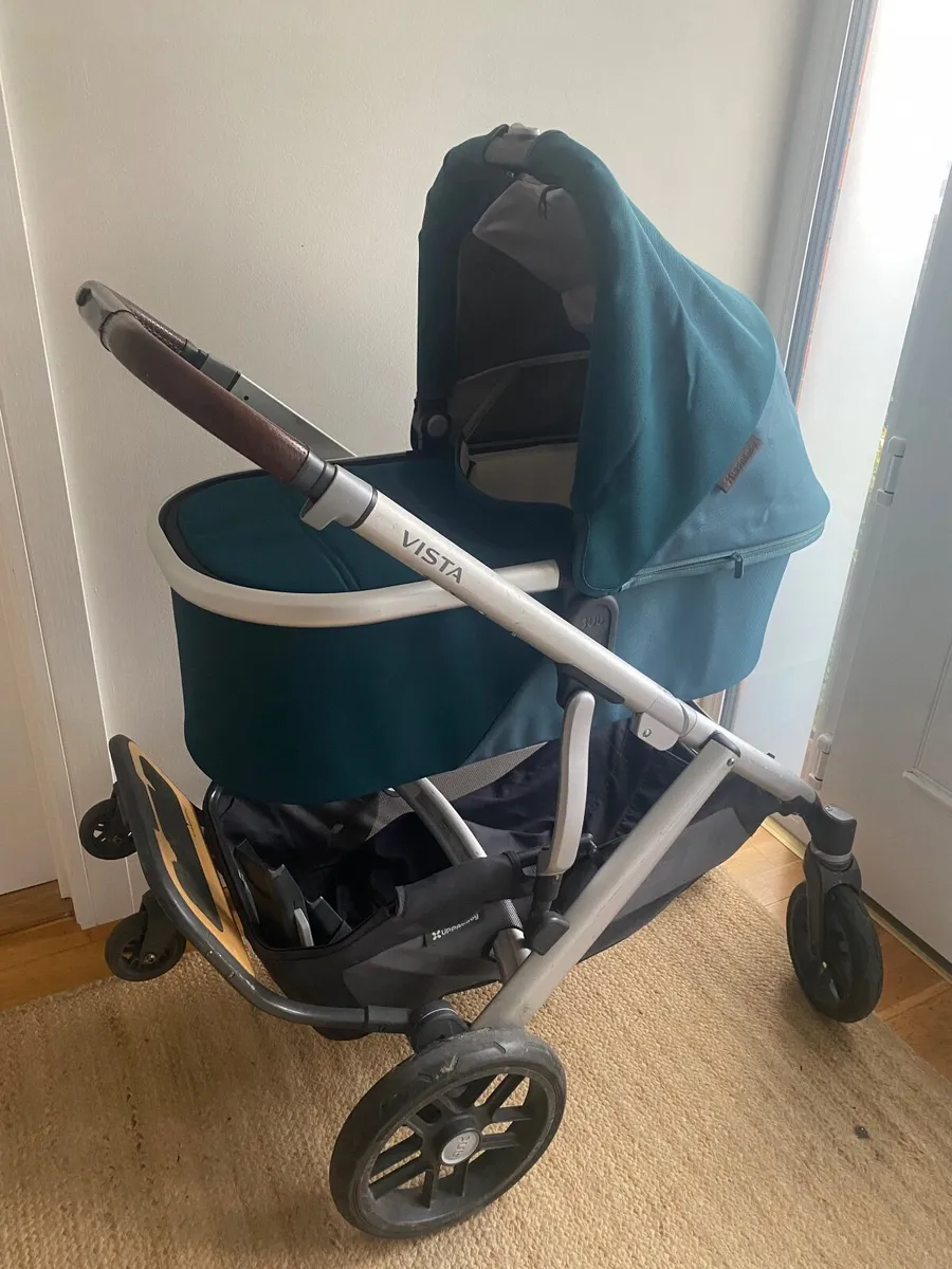 Uppababy V3 Travel System with Buggy Board - Image 3