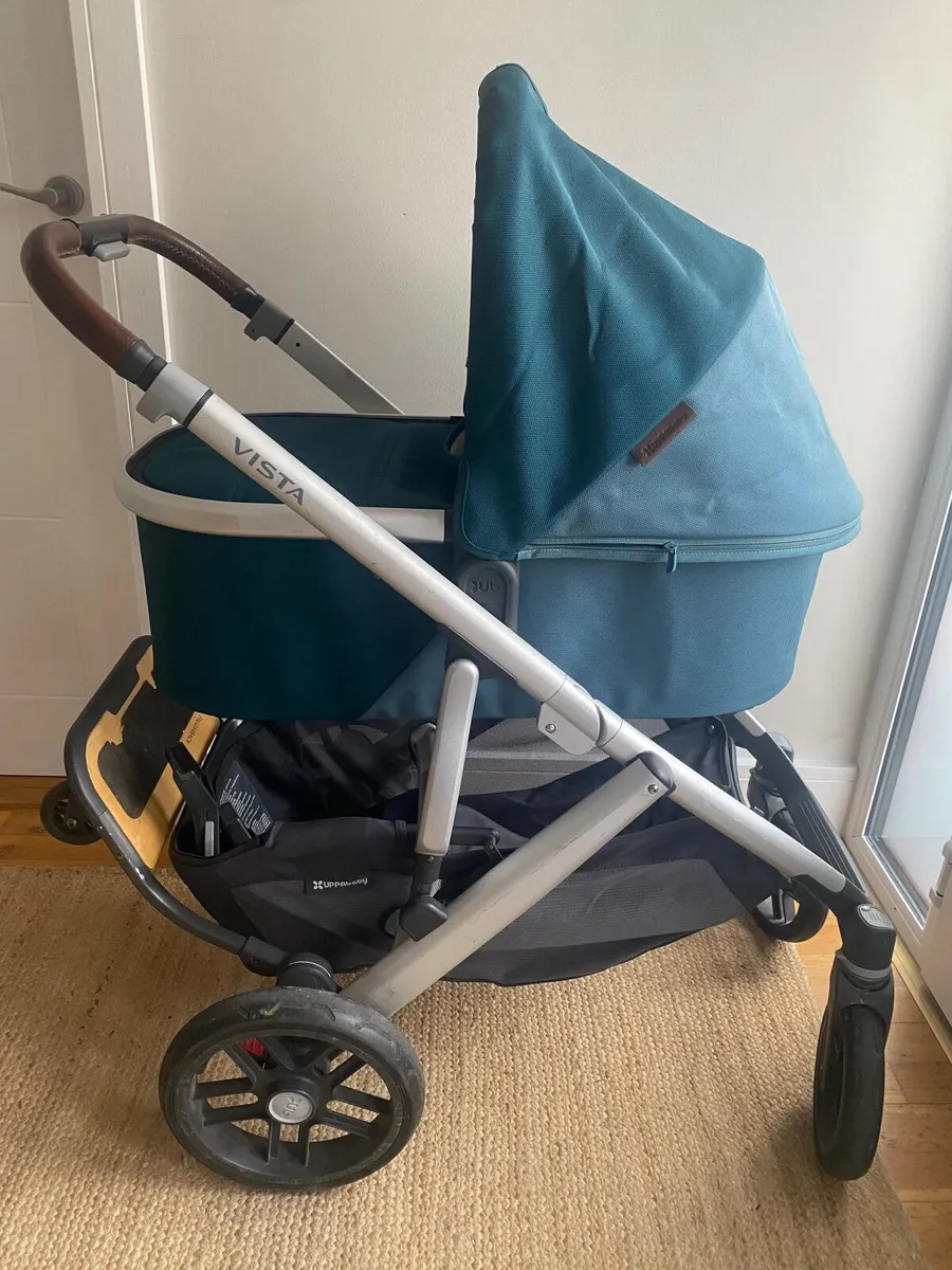 Uppababy V3 Travel System with Buggy Board - Image 1