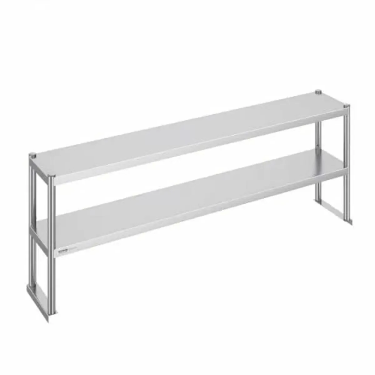 Double Overshelf, Double Tier Stainless Steel Over - Image 1