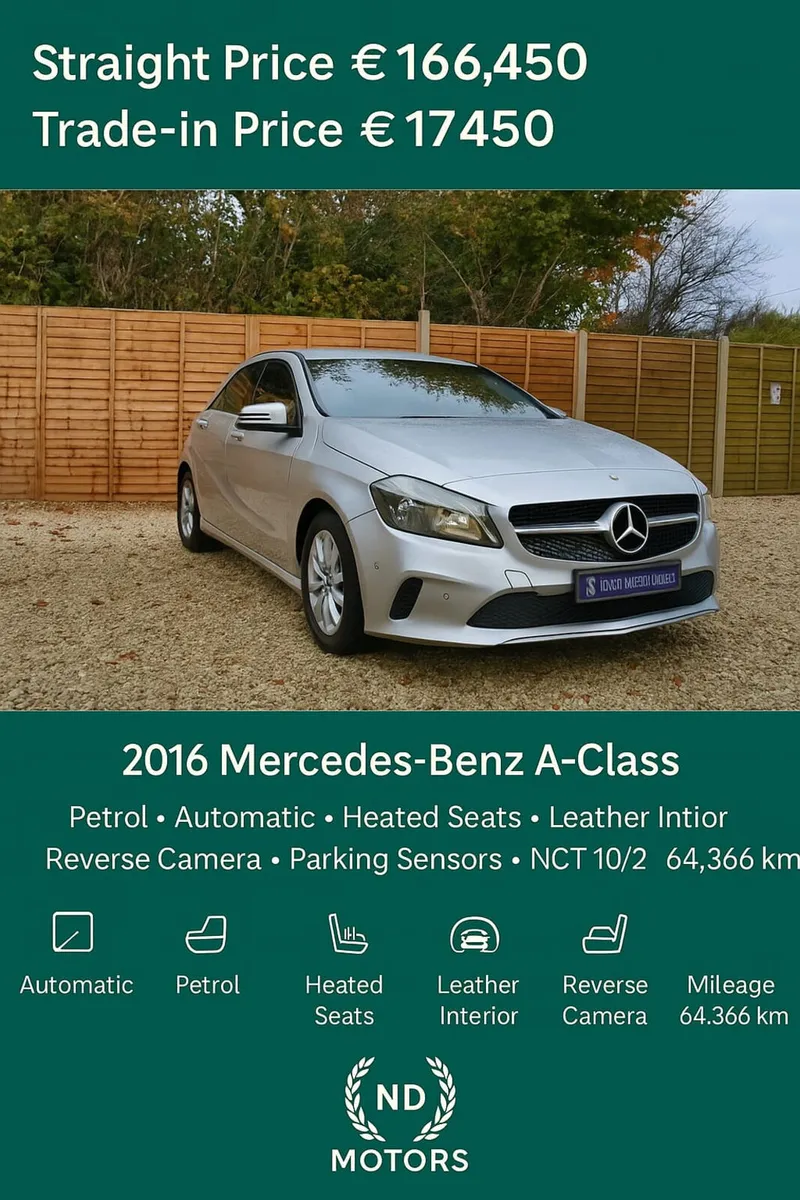 🆕️2016 Mercedes-Benz A-Class A180 Style Auto🆕️ - Image 1