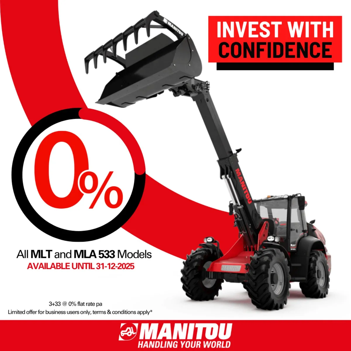New Manitou MLA 533 articulated loader - Image 1