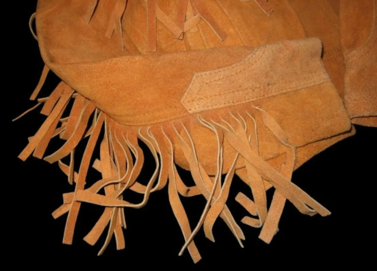 Vintage Childs Suede Jacket - Image 4