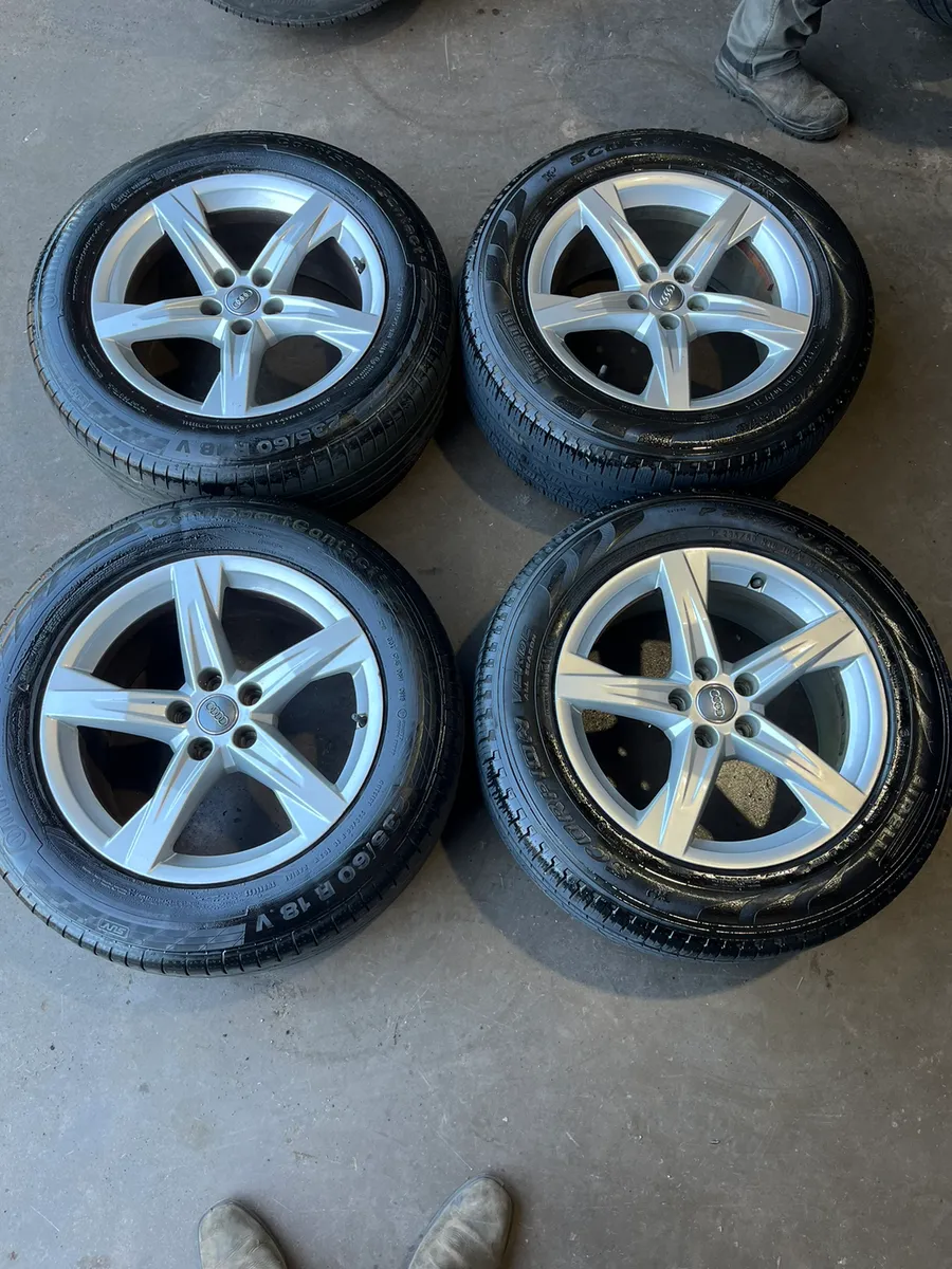 18inch Audi q5 Tiguan SLINE alloy wheels - Image 1