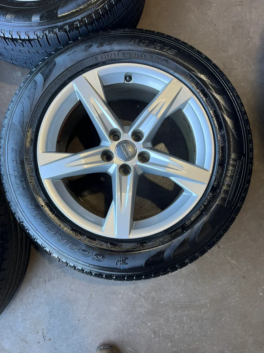 18inch Audi q5 Tiguan SLINE alloy wheels - Image 2