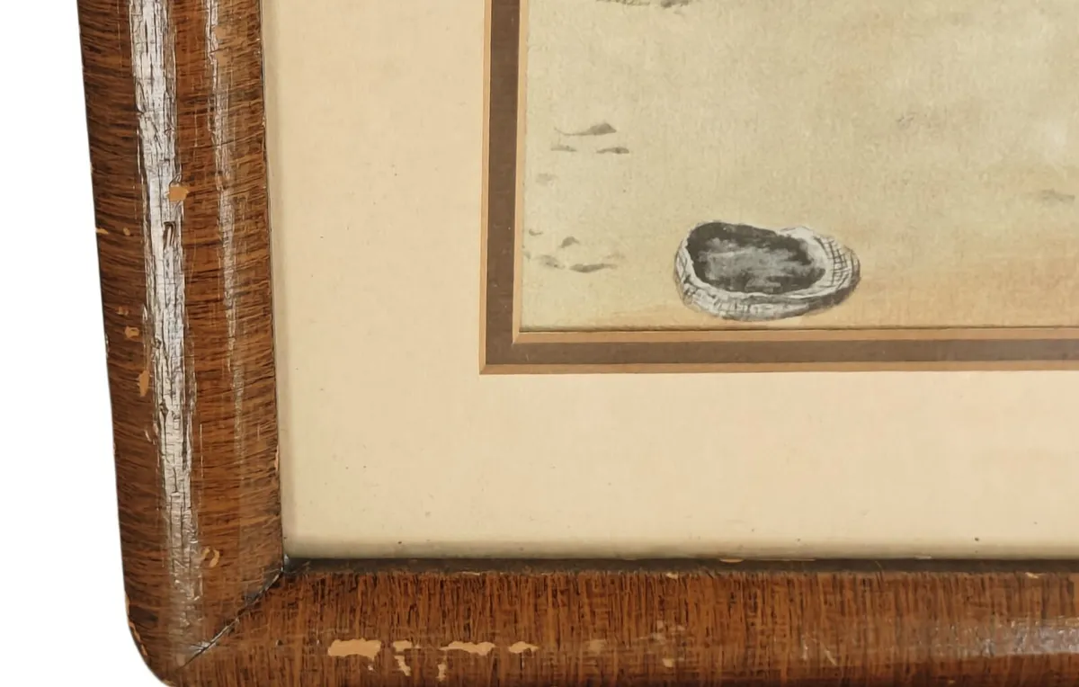 A.B. Frost Framed Golf Art Print "Temper" - Image 2