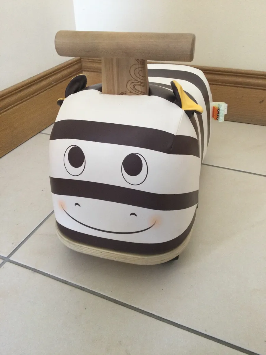 Zebra ride on toy - Image 1