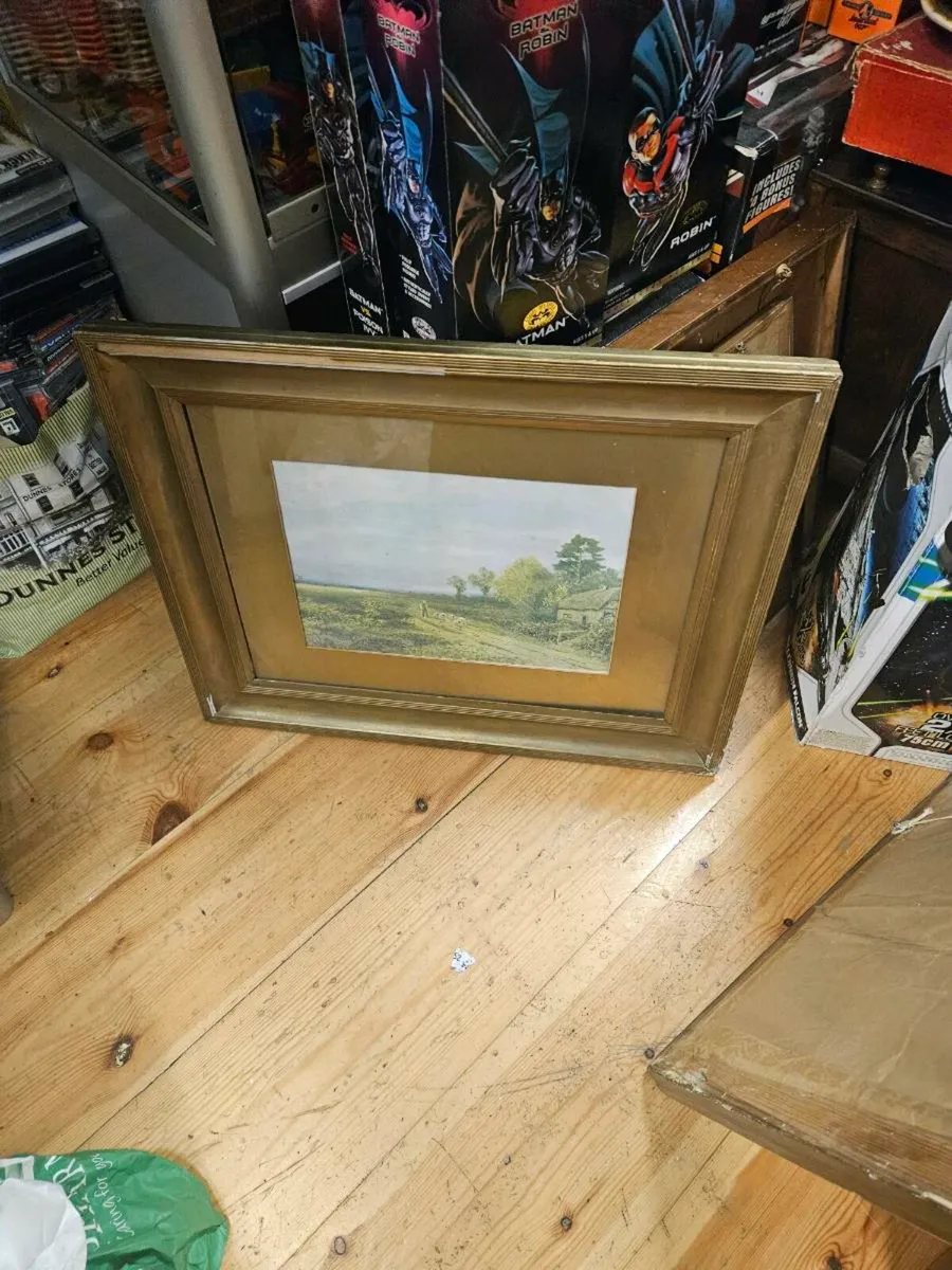 Vintage Antique Picture Print - Image 1