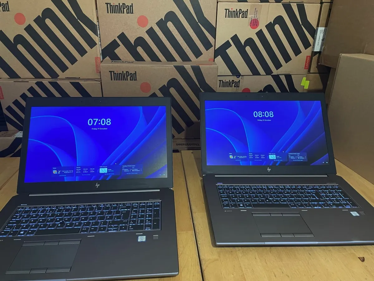 Big Spec HP zBook 17 Laptops-32Gb-RTX3000 Graphic - Image 3