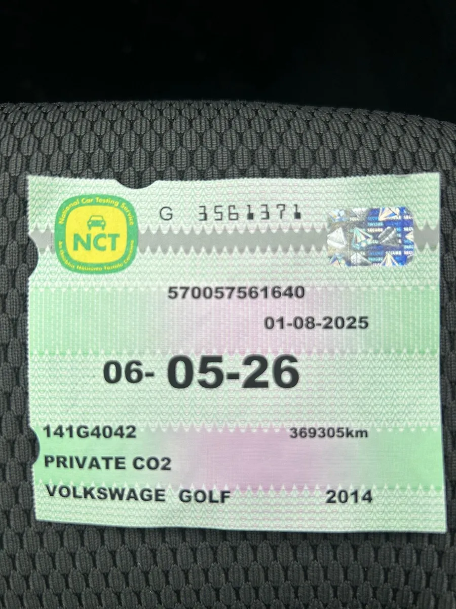 MK7 - 2014 VW Golf 1.6tdi NCT 5/26 - Image 2