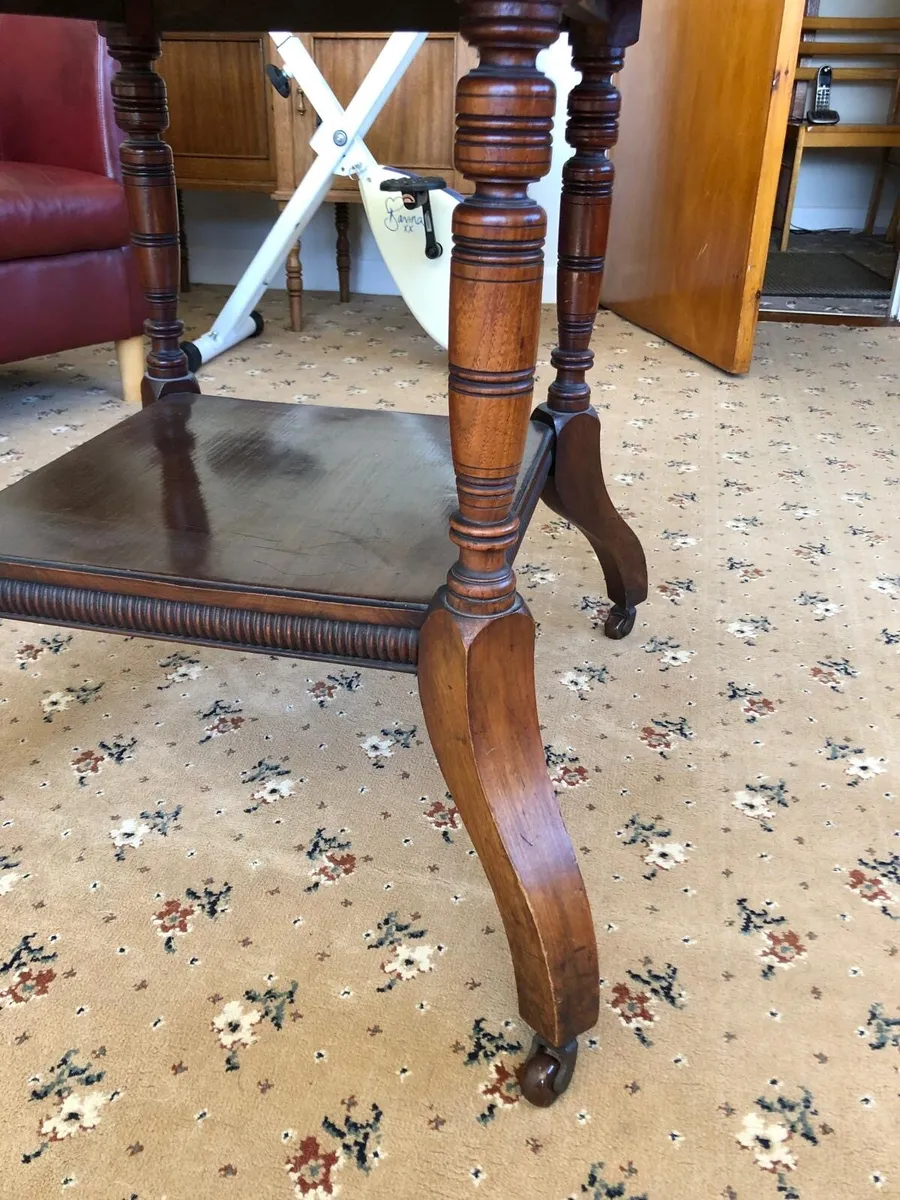 Antique Hexagonal Table - Image 3