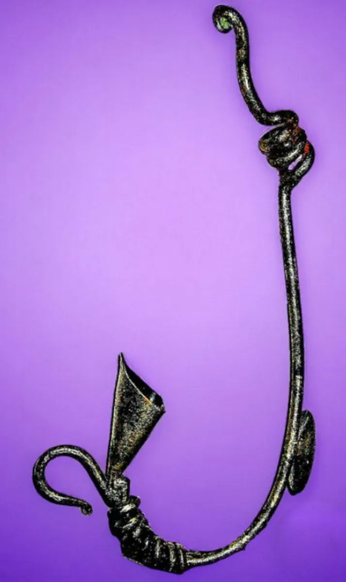 Vintage Pair Iron Candle Wall Sconces - Image 3