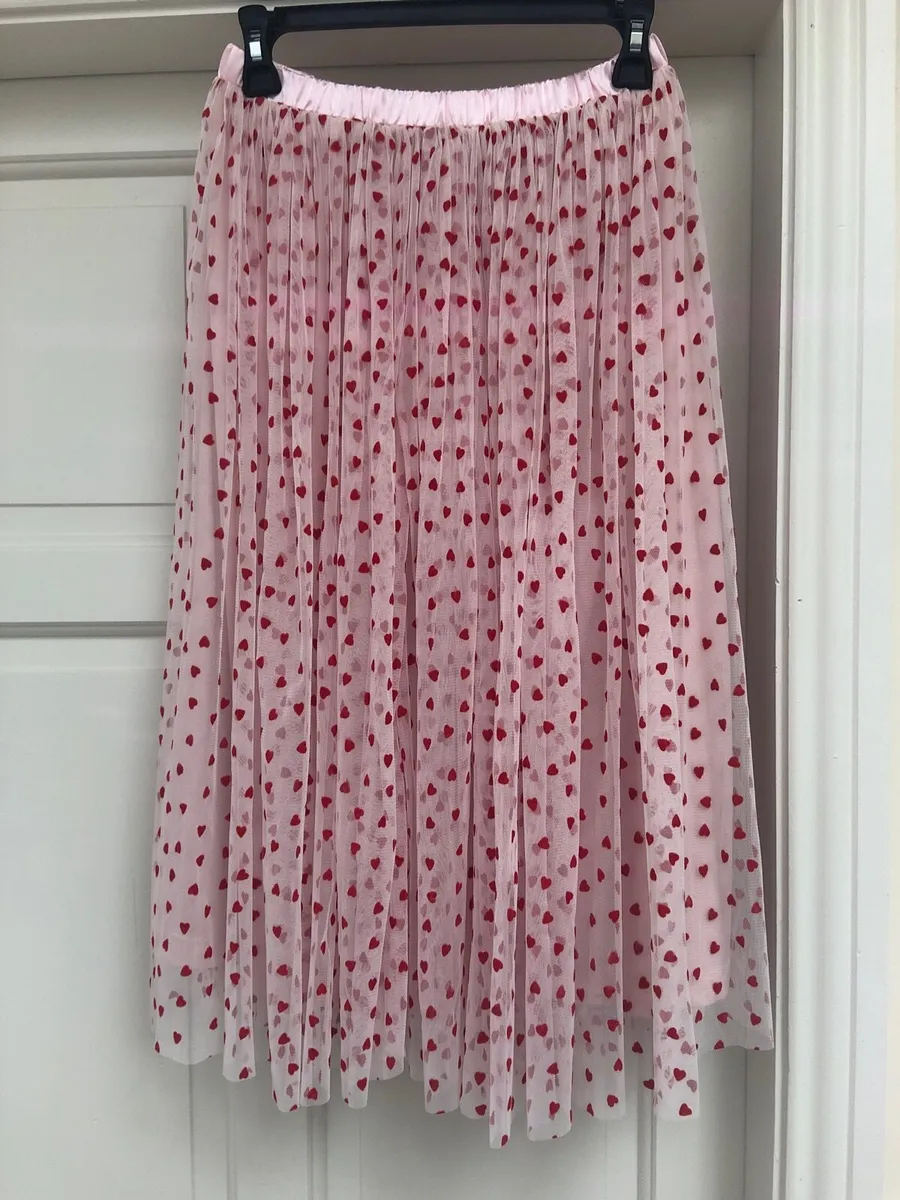 Lace & Beads - Love Heart Skirt (knee length) - Image 1