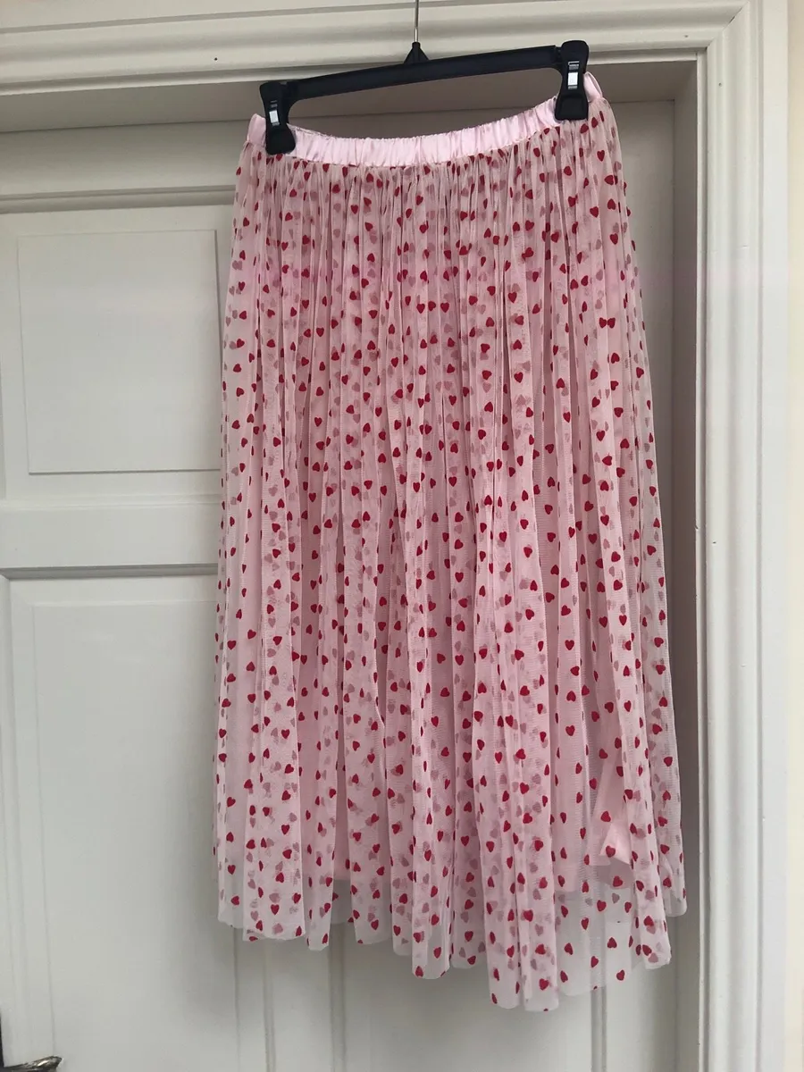 Lace & Beads - Love Heart Skirt (knee length) - Image 2