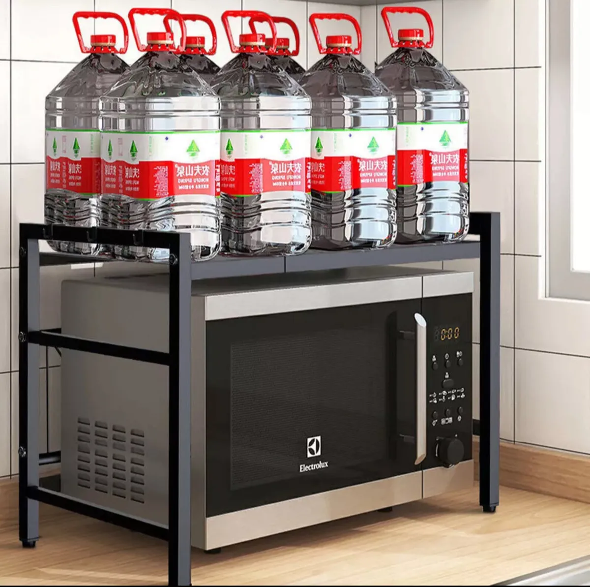 2 Tier Adjustable Rack for Microwave - Image 2