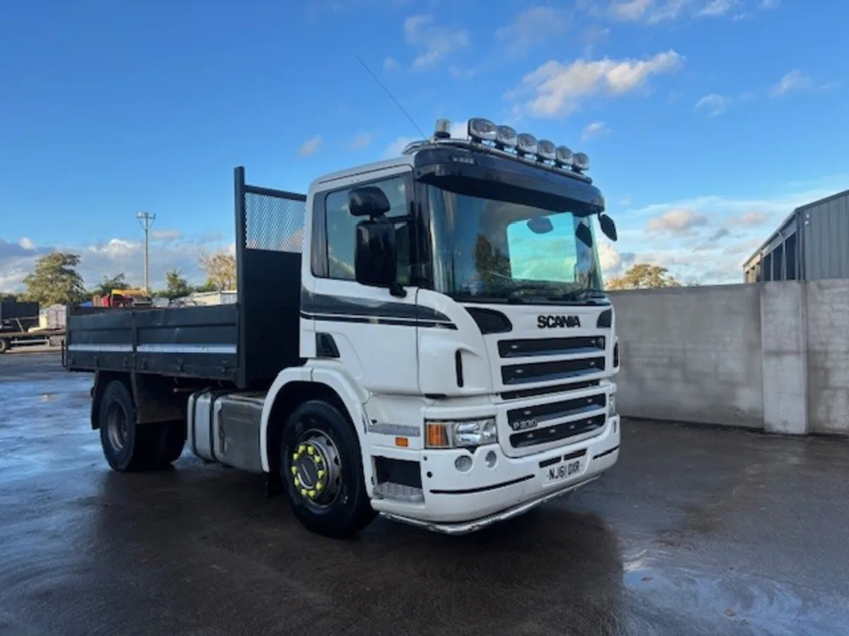 2011 Scania P230 4x2 Dropside Tipper - Image 1