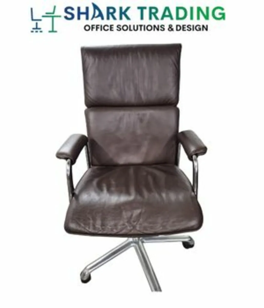 BossDesign Leather High + Low Back Office Chairs - Image 1
