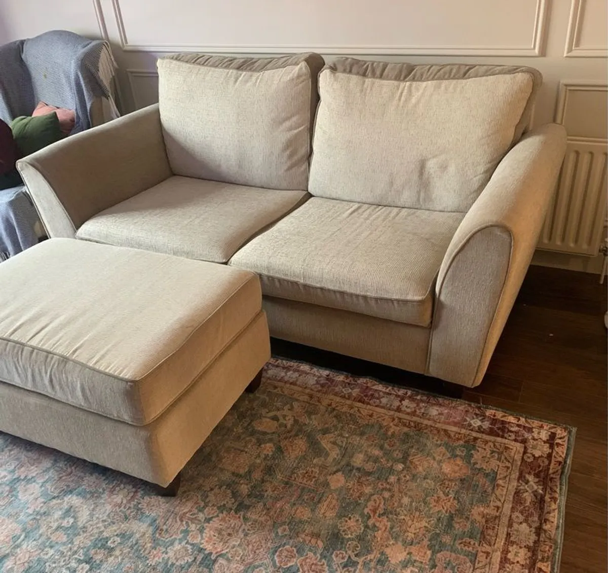 3 Seater Couch &Footstool - Image 1