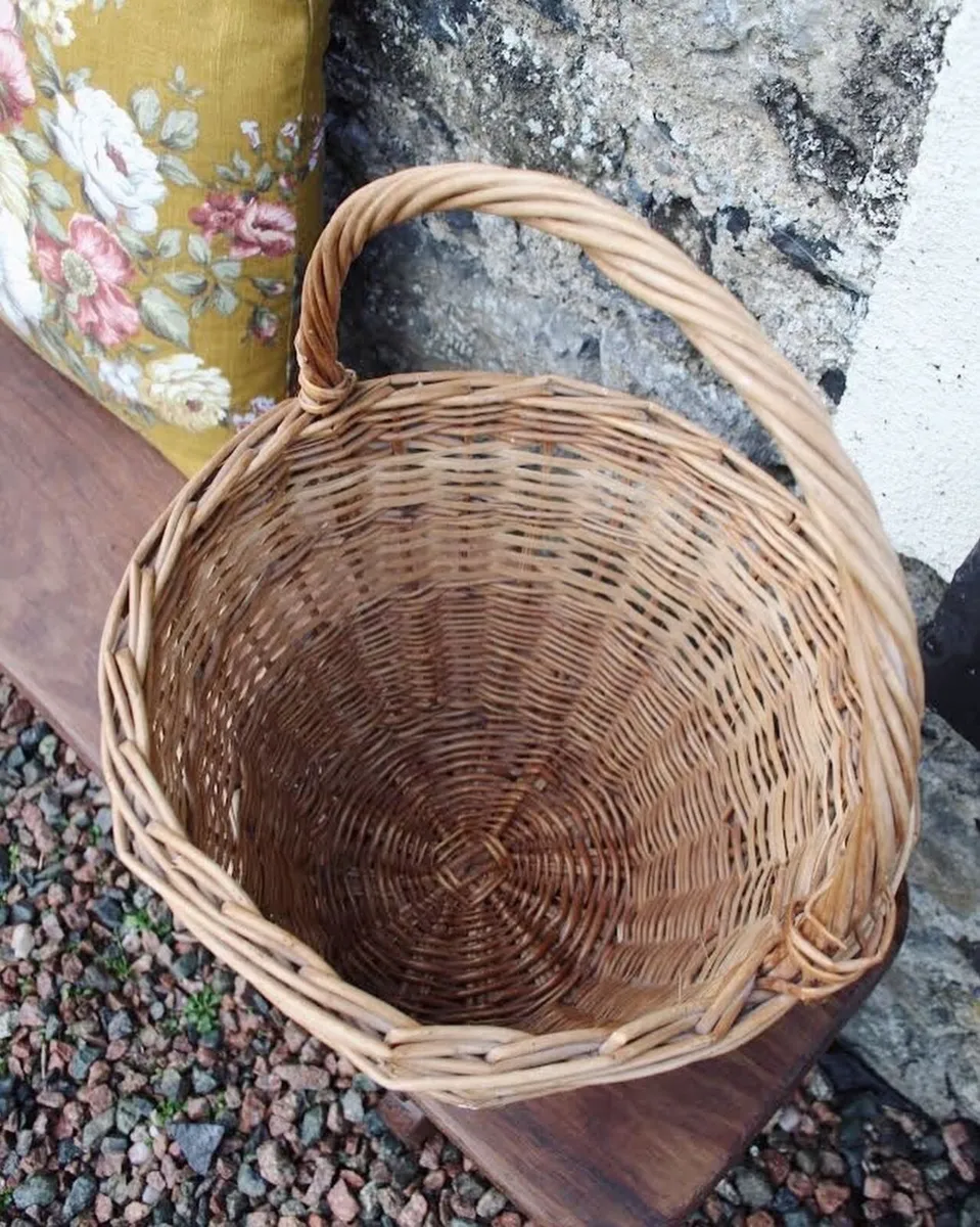 Antique Shopping Basket - Image 2